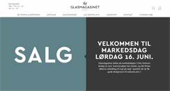 Desktop Screenshot of glasmagasinet.no